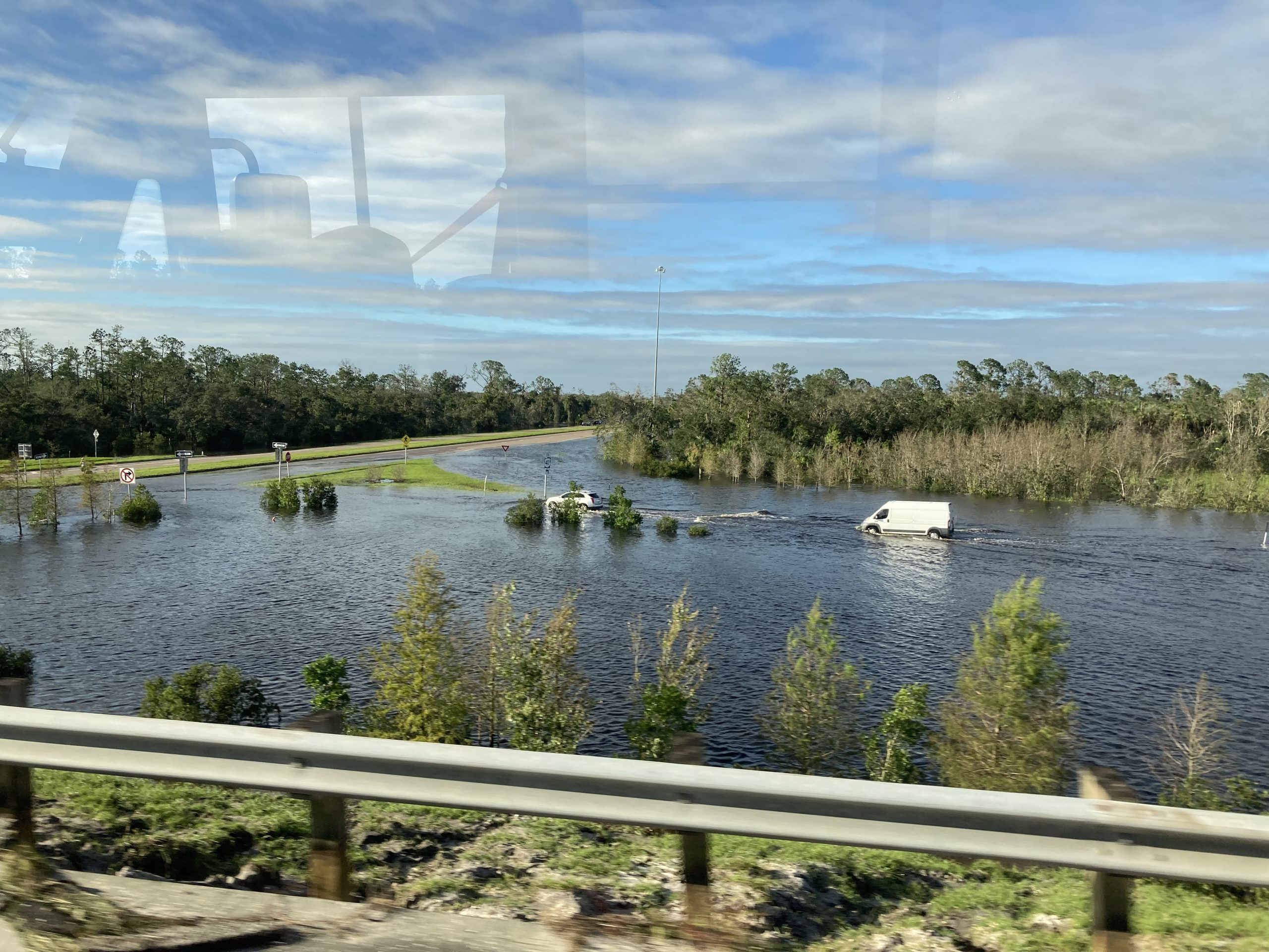 Flooding after Hurricane Ian in Venice, Florida, 2022